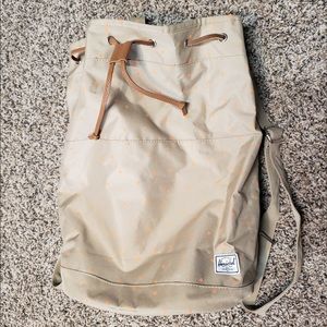 Herschel barrel drawstring backpack